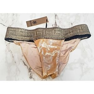 Dolcessa Gold Swim Bottoms